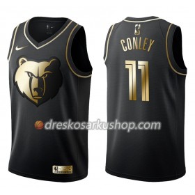 Muški NBA Dres Memphis Grizzlies Mike Conley 11 Nike Crna Golden Edition Swingman
